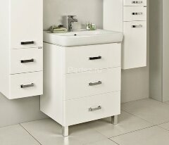 Тумба под раковину AQUATON Америна 70 М, белая (1A169001AM010)