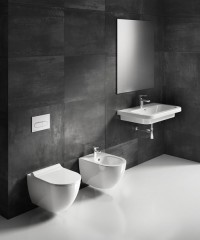 Унитаз подвесной Ravak Uni Chrome RimOff безободковый, без сиденья, белый (X01535)