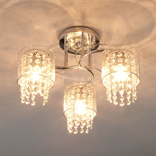 Потолочная люстра Eurosvet 30137/3 хром