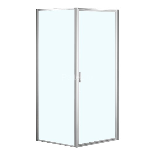Душевое ограждение Azario RICHMOND 900х900х1950 БЕЗ ПОДДОНА прозрачное стекло 6 мм, профиль хром (AZ-NAG1221 900)