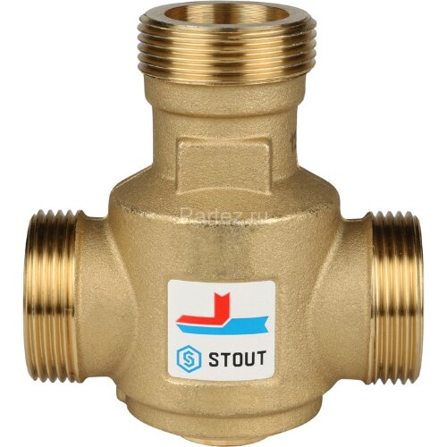 Термостатический смесительный клапан G 1"1/4 НР  60°С Stout