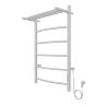 Полотенцесушитель электрический AZARIO VERONA 500/800 5 секций, с полкой, диммер справа, белый (AZ04