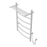 Полотенцесушитель электрический AZARIO VERONA 500/800 5 секций, с полкой, диммер справа, белый (AZ04