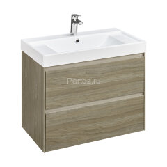 Тумба под раковину Roca Ona 800 подвесная, 2 ящика, темный вяз (A857630511)