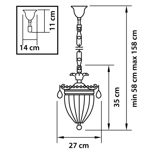 Подвесная люстра Osgona 790032