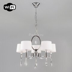 Подвесная люстра Eurosvet 10127/5 хром