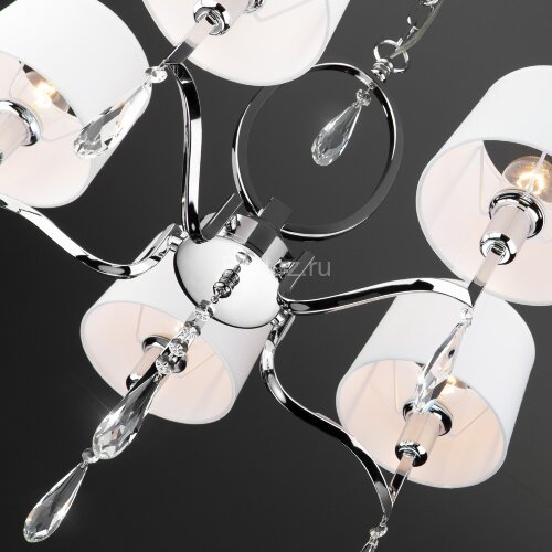 Подвесная люстра Eurosvet 10127/5 хром