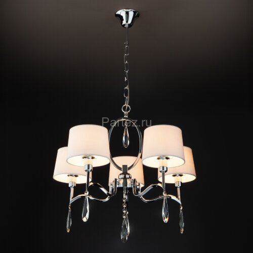 Подвесная люстра Eurosvet 10127/5 хром