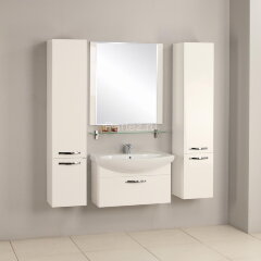 Зеркало AQUATON Ария 80 белое (1A141902AA010)