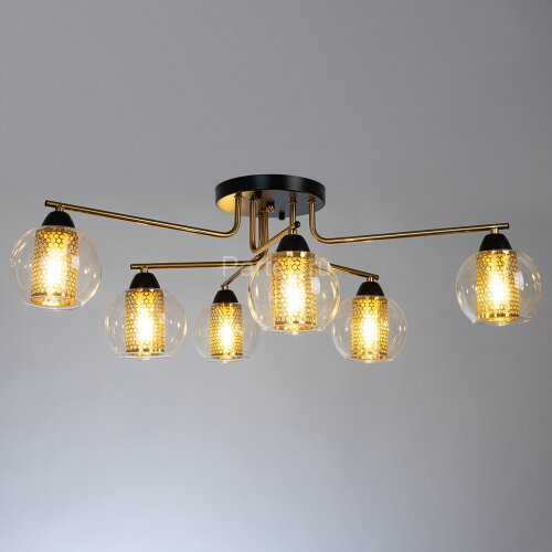 Потолочная люстра Arte Lamp A7045PL-6BK