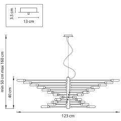 Подвесная люстра Lightstar 733247