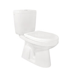 Унитаз-компакт Santek Анимо с вертикальным выпуском и сидением микролифт (1.WH30.2.136)