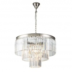 Подвесная люстра iLamp 7383/8P NICKEL