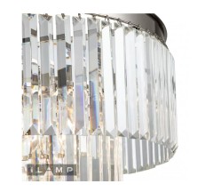 Подвесная люстра iLamp 7383/8P NICKEL