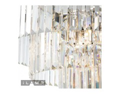 Подвесная люстра iLamp 7383/8P NICKEL