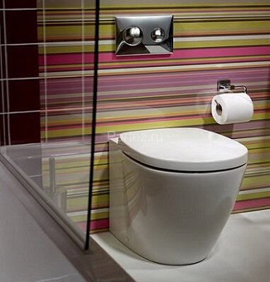 Унитаз приставной Ideal Standard CONNECT, под скрытый бачок, белый (E803401)