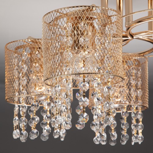 Потолочная люстра Eurosvet 30137/5 золото