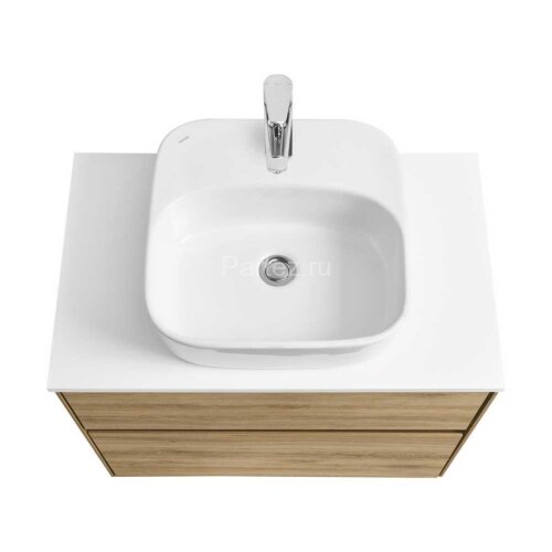 Столешница под раковину Aquaton Либерти 75 белый глянец (1A281003LY010)