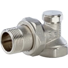 Клапан нижний угловой 3/4" Stout