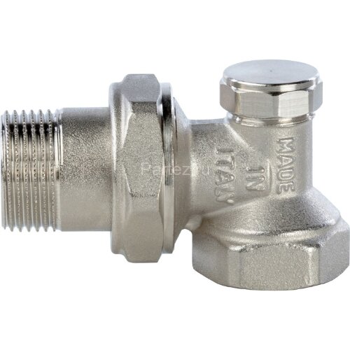 Клапан нижний угловой 3/4" Stout