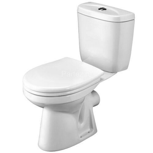 Унитаз-компакт Santek ENJOY горизонтальный выпуск с сидентем полипропилен, белый (WQ7F66610001911)