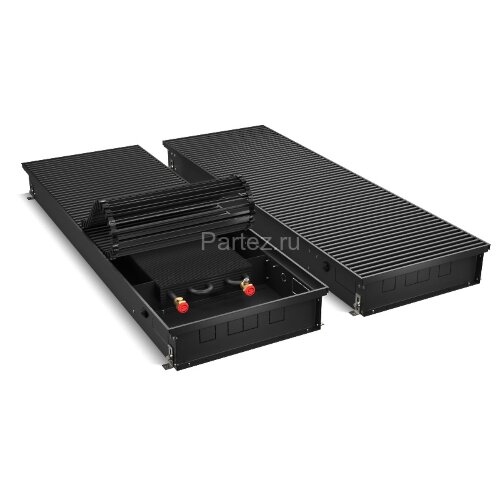 Конвектор внутрипольный Royal Thermo ATRIUM-110/400/2800-DG-U-BL