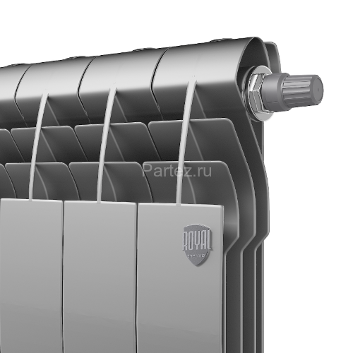 Радиатор Royal Thermo BiLiner 500 /Silver Satin VDR - 4 секц.