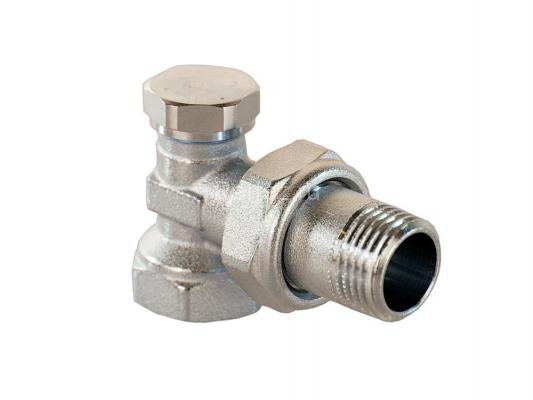 Клапан запорный угловой 3/4" VALTEC