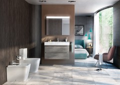 Биде напольное Roca INSPIRA SQUARE, квадратное (7.3575.3.700.0)