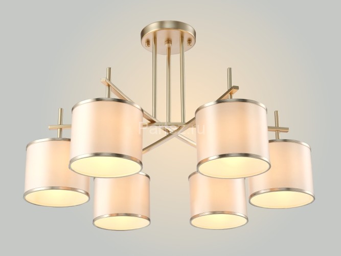 Потолочная люстра Crystal Lux SERGIO PL6 GOLD
