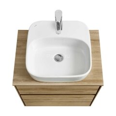 Столешница под раковину Aquaton Либерти 60 дуб эльвезия (1A280903LYC70)