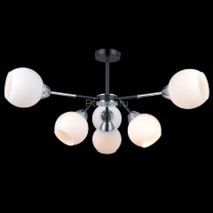 Потолочная люстра ILLUMICO IL0715-6CSQ-24 BK CR LIBRA