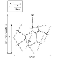 Подвесная люстра Lightstar 742143