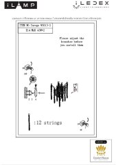Бра iLamp W8813-2 GD