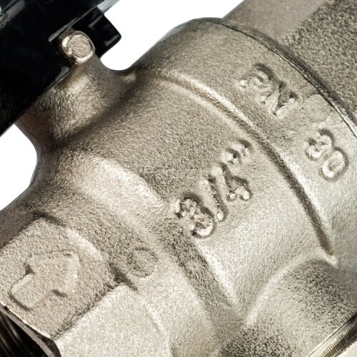 Кран шаровой с фильтром 3/4" Stout