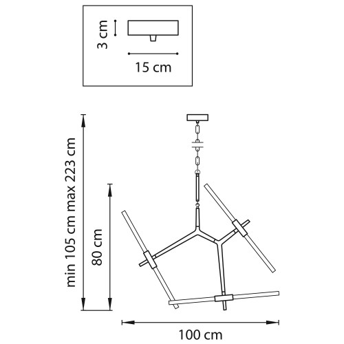 Подвесная люстра Lightstar 742063