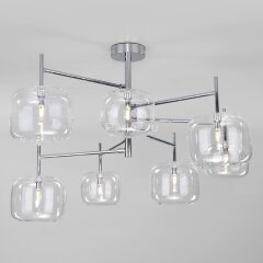 Потолочная люстра Eurosvet 70128/7 хром