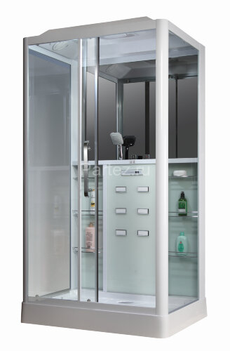 Душевая кабина Loranto Selak CS 129 L 90х150х215 см белая