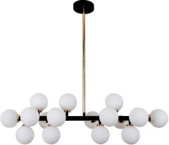 Потолочная люстра Lumina Deco LDP 6033-16 BK+MD