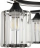 Потолочная люстра Arte Milano 327103/5 BK+CR