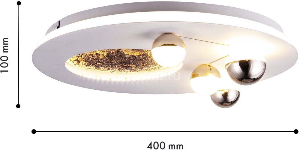 Настенно-потолочный светильник Favourite 4630-4C