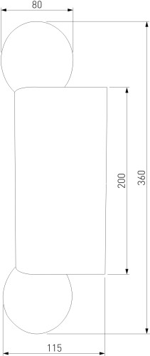 Настенный светильник Elektrostandard MRL 1029 белый