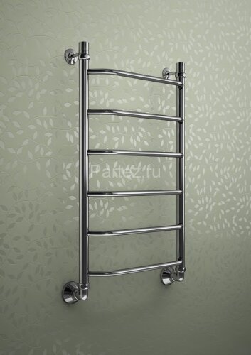 Полотенцесушитель водяной Маргроид Лесенка "Вид 6" без полки 80х50 (комплект), хром