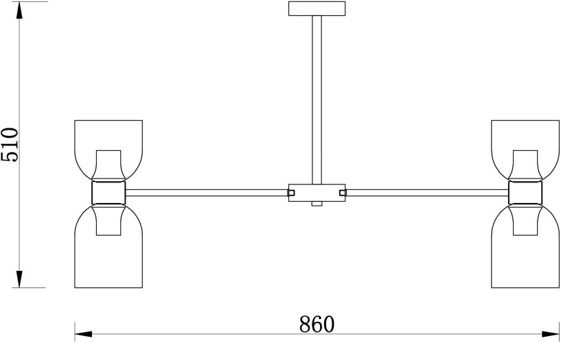 Потолочная люстра Freya FR5203PL-16BS