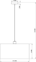 Подвесной светильник Moderli V2733-1P