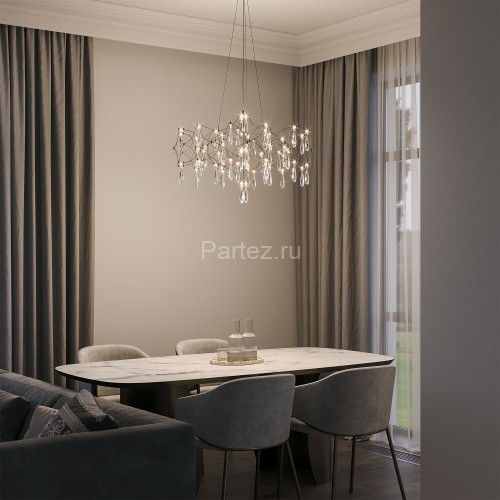 Подвесной светильник Bogate's 443/1 хром