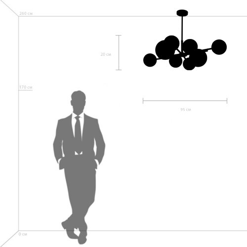 Потолочная люстра Lightstar 815480