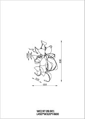 Настенный светильник Wertmark WE197.09.901