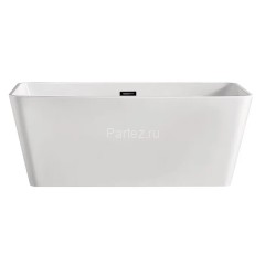 Ванна акриловая Azario LINCOLN 1690х800х580, свободностоящая, в комплекте с сифоном и металлической 