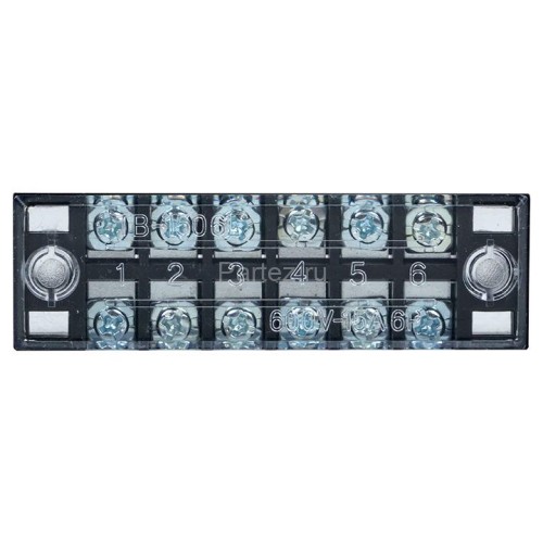 Терминал клеммный TB-1506 до 1.5кв.мм 15А 6 клеммных пар EKF tb-1506